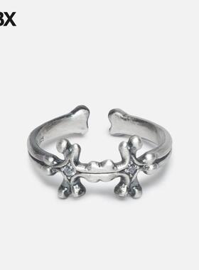 POLYTERU 925 Silver Ring 002 - Cross Bone 戒指 HBX