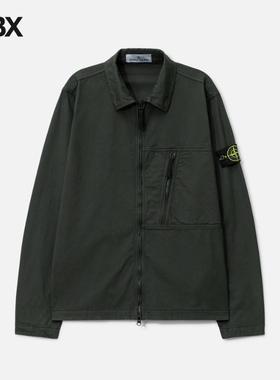 Stone Island/石头岛 'Old' Effect Overshirt 长袖衬H
