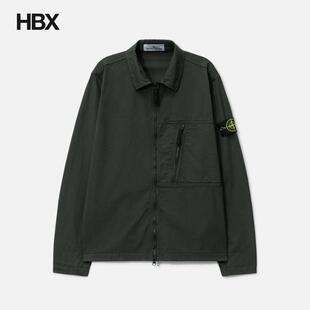 Old Effect Overshirt Stone 衬衫 石头岛 长袖 男HBX Island