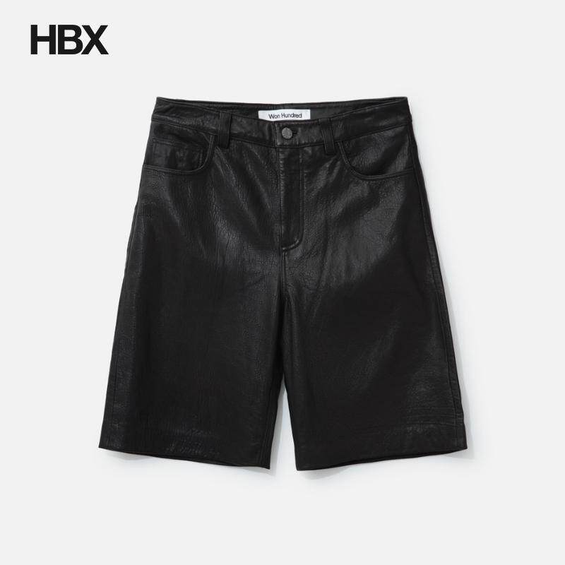 Won Hundred Kayce Leather Shorts 短裤男HBX