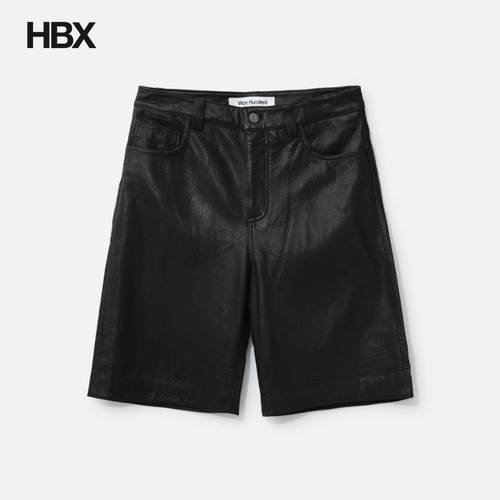 Won Hundred Kayce Leather Shorts 短裤男HBX