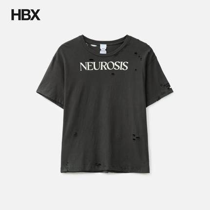 Protocol-Index NEUROSIS Distressed T-shirts 短袖T恤男HBX
