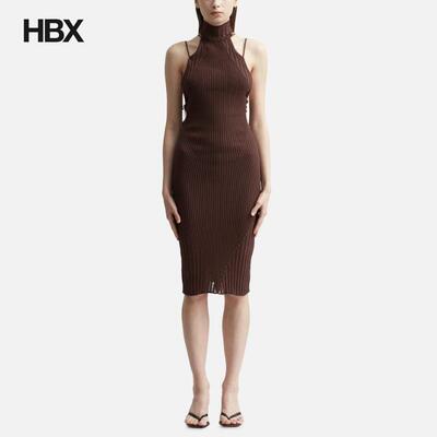 Andreadamo Knitted MIDI DRESS 连衣裙女HBX