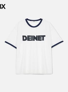 DEINET Overfit Logo Ringer T-shirts 短袖T恤 HBX