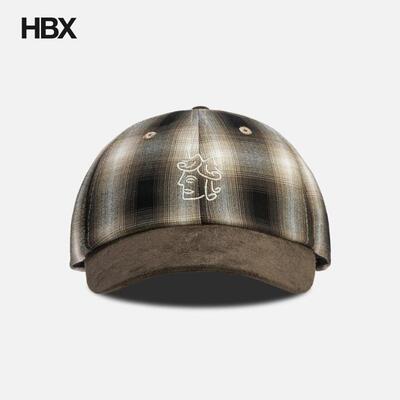 Victoria Plaid Queenhead Logo Cap 帽子男HBX
