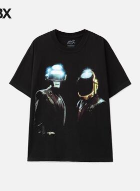 Pleasures x Daft Punk Duo T-shirt 短袖T恤男HBX
