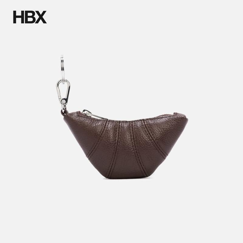 Lemaire/勒米尔 Mini Croissant Keyring 硬币袋 HBX
