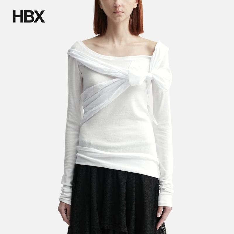 Glowny Loren Bow Long Sleeve 长袖T恤女HBX
