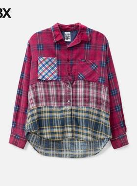 BASKETCASE Chop Flannel Shirt 长袖衬衫HBX
