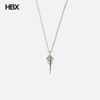 MIDNIGHTFACTORY Sword Pendant Oxidised Necklace 项链HBX
