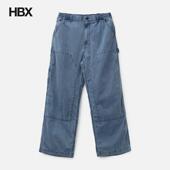 牛仔裤 Nanamica 男HBX Deck Pants Indigo Weather