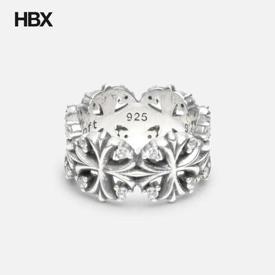 MIDNIGHTFACTORY Maltese-Cross Quadruplets Ring 戒指HBX