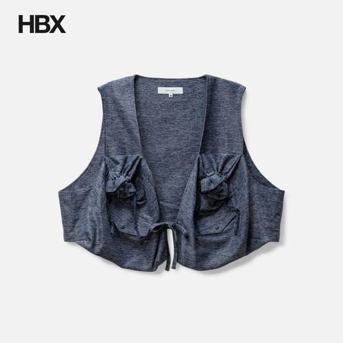 Sasquatchfabrix. DRAWSTRING PK VEST 无袖外套男HBX