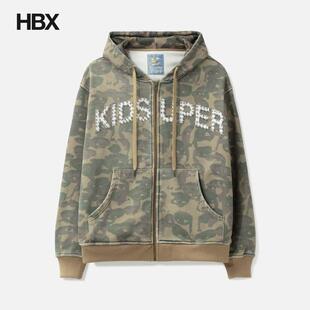 KidSuper Face Camo Hoodie 帽衫外套男HBX