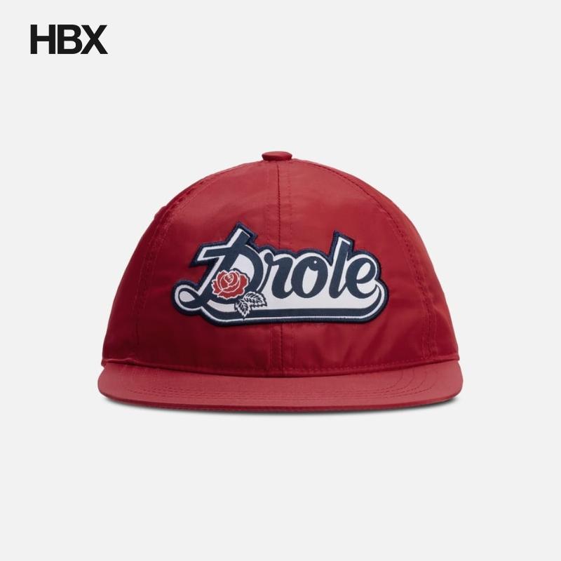 Drole de Monsieur La Casquette Drôle Rose 鸭舌帽棒球帽男HBX