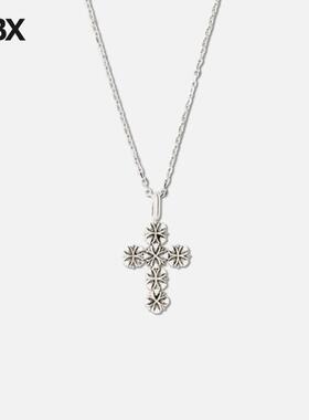 MIDNIGHTFACTORY Maltese-cross Quadruplets Cross 项链HBX