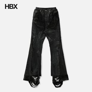 Drkshdw 瑞克·欧文斯 Slivered Bootcut 男HBX Rick 长裤 Owens