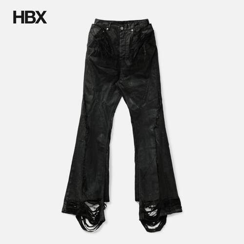 Rick Owens/瑞克·欧文斯 Drkshdw Slivered Bootcut 长裤男HBX