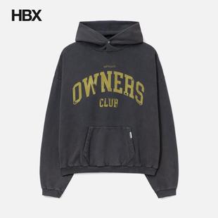 帽衫 Represent Hoodie Club 卫衣男HBX Owners