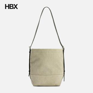 Lemaire/勒梅尔 Small Belted Tote Bag In Cotton 单肩包HBX