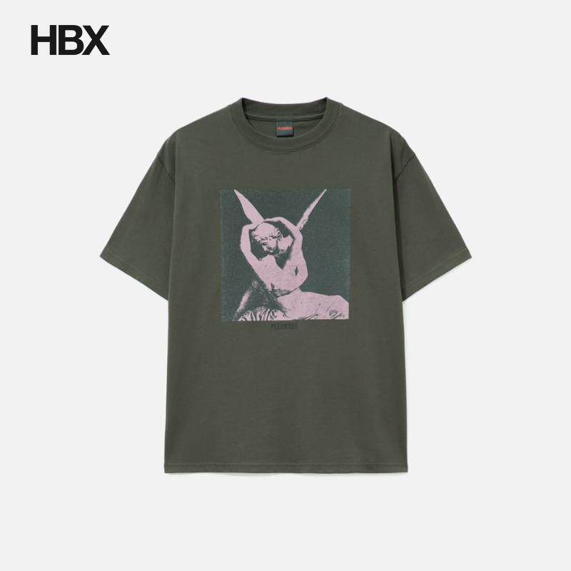 Pleasures Angel T-Shirt 短袖T恤男HBX - 实物图