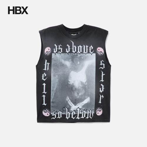 HELLSTAR As Above So Below Muscle Tee 短袖T恤男HBX
