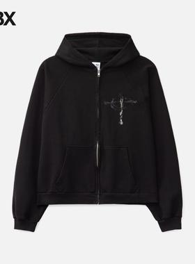 Basketcase Roadrash Zip-Up Hoodie 外套帽衫 HBX