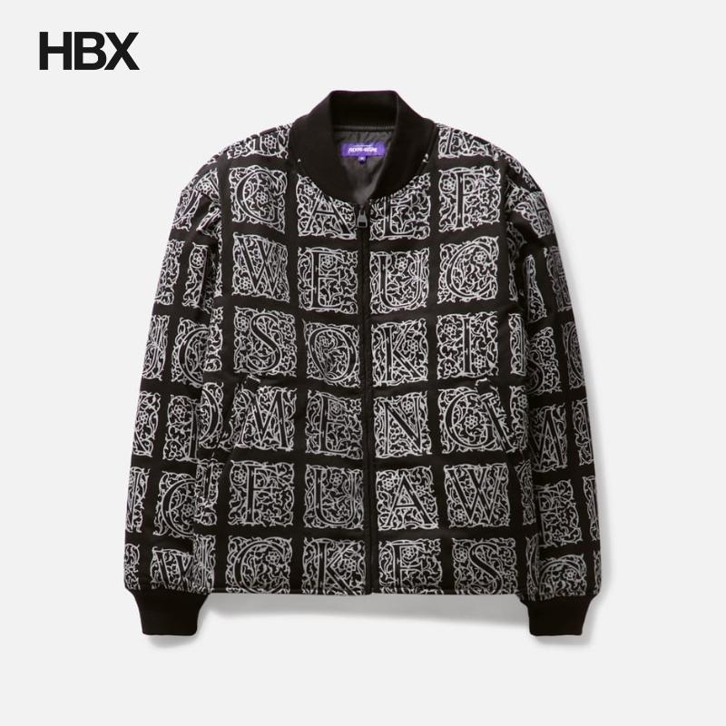 Fucking Awesome Filigree Bomber Jacket 保暖外套夹克男HBX