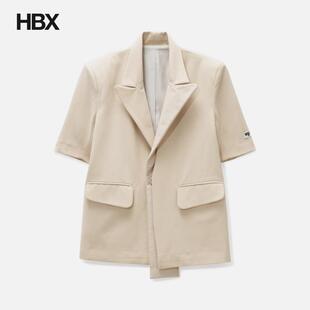 Sleeves Short Mix Media 外套夹克HBX DHRUV Blazer KAPOOR