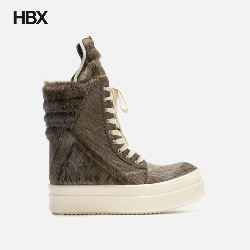 Rick Owens 瑞克·欧文斯 Megageobaskets 运动鞋男HBX