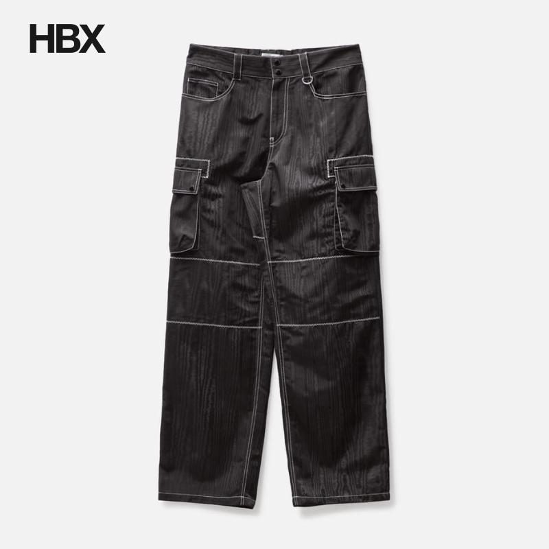 Marine Serre MOIRE CONVERTIBLE CARGO PANTS 长裤男HBX