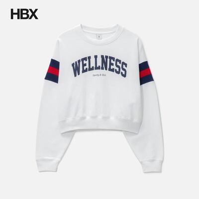 Sporty & Rich Wellness Ivy Rugby Crewneck 无帽卫衣HBX