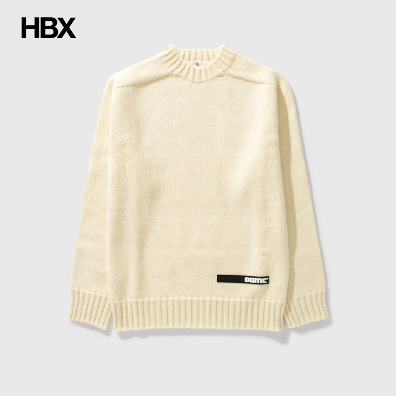 OAMC Nuptse Crewneck 保暖针织衫男HBX