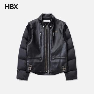 Jacket Undercover Biker Hybrid 皮衣外套男HBX UP2E4207