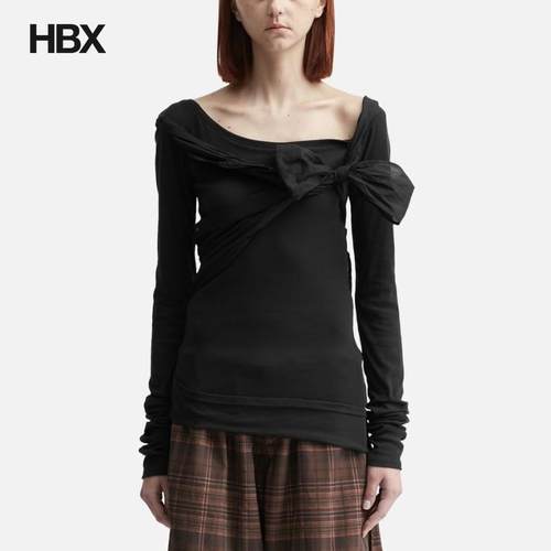 Glowny Loren Bow Long Sleeve 长袖T恤女HBX