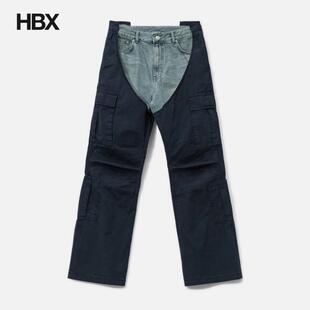 Cargo Biker Denim Pants 男HBX Protocol 长裤 Index