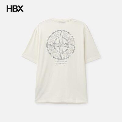 Stone Island/石头岛 Organic Cotton Jersey 短袖T恤男HBX