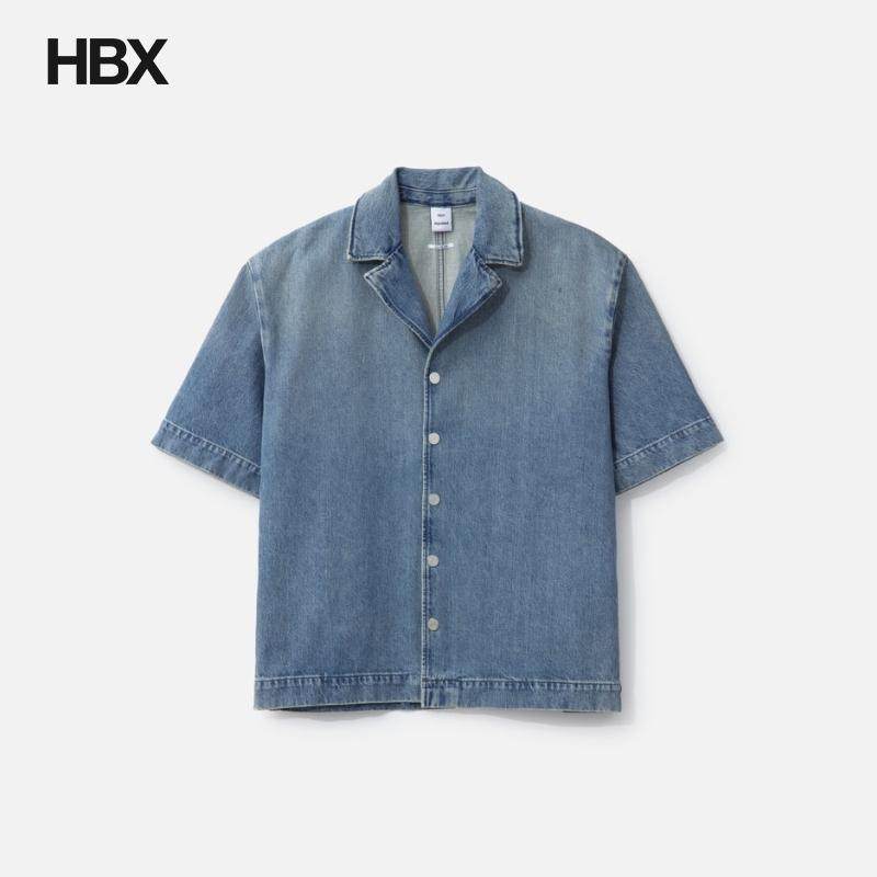 Won Hundred Desmond Denim Shirt 短袖衬衫男HBX