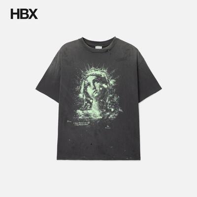 Saint Michael Maria Short Sleeve T-shirt T 恤男HBX