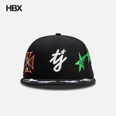 New Era X Twojeys Embroidered Black 59Fifty 鸭舌帽 HBX