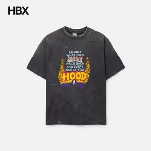 Saint Michael × NEIGHBORHOOD STHD.Hood 短袖T恤男HBX