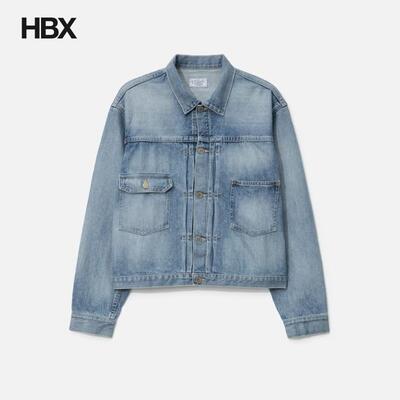 Unlikely Time Travel Trucker Jacket 1977wash 牛仔外套男HBX