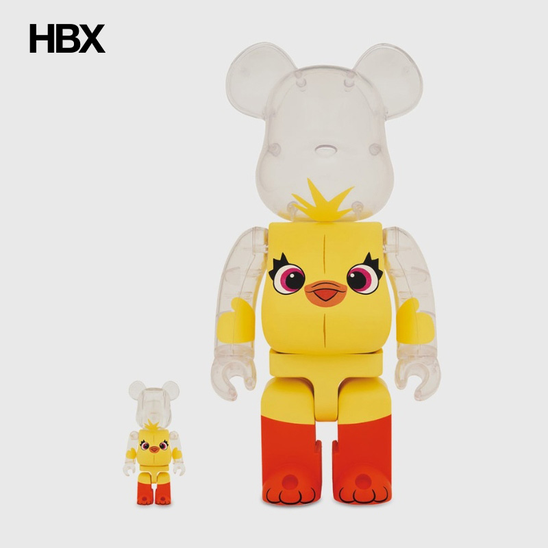 Medicom Toy Be@rbrick Ducky 100%& 400%玩具 HBX