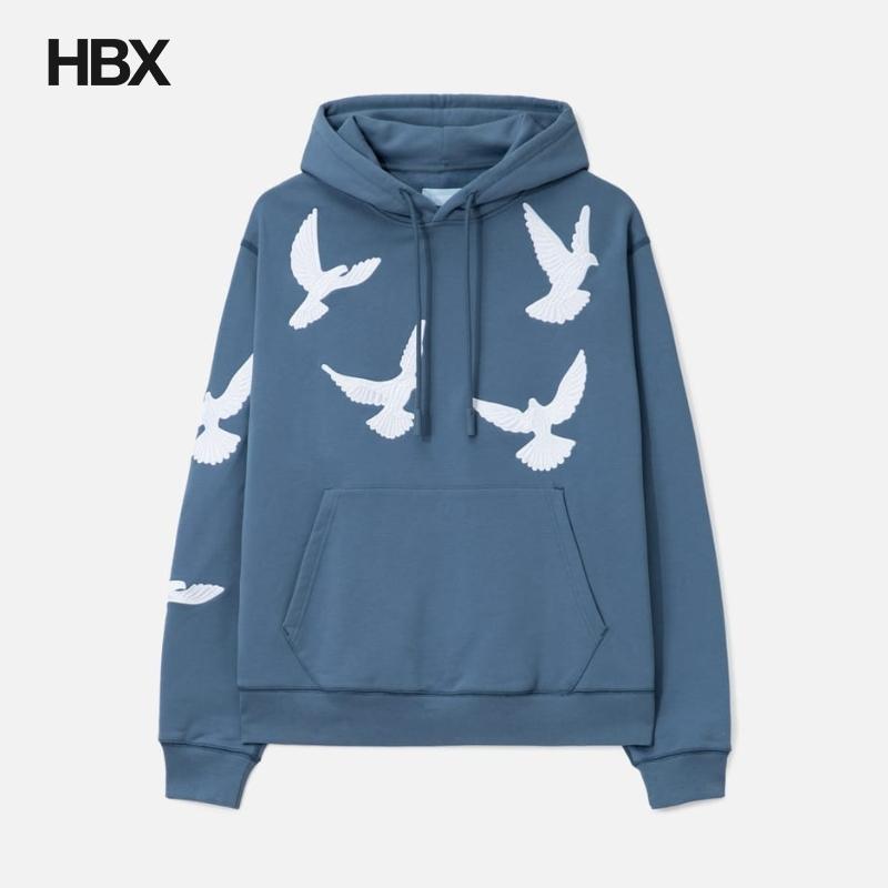 3.Paradis Flying Doves Hooded Sweater 帽衫卫衣男HBX