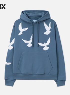 3.Paradis Flying Doves Hooded Sweater 帽衫卫衣男HBX