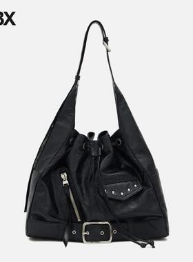 DEINET Stud Belted Bucket Bag 包袋女HBX