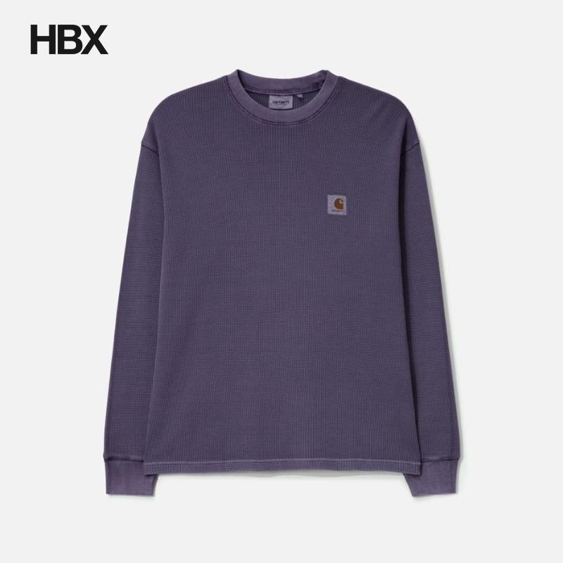 Carhartt WIP/卡哈特 Long Sleeve Vista Waffle 长袖T恤男HBX