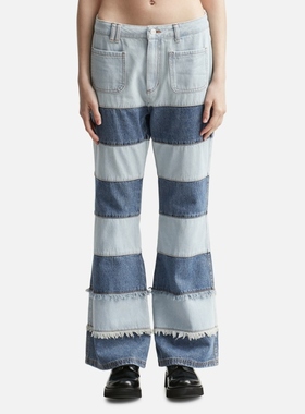 Andersson Bell Mahina Blocking Patchwork Jeans 牛仔裤女HBX