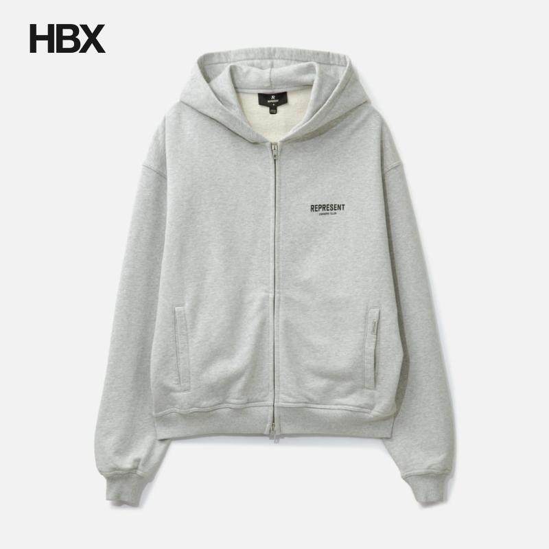 Represent Owners Club Zip Hoodie 帽衫外套男HBX