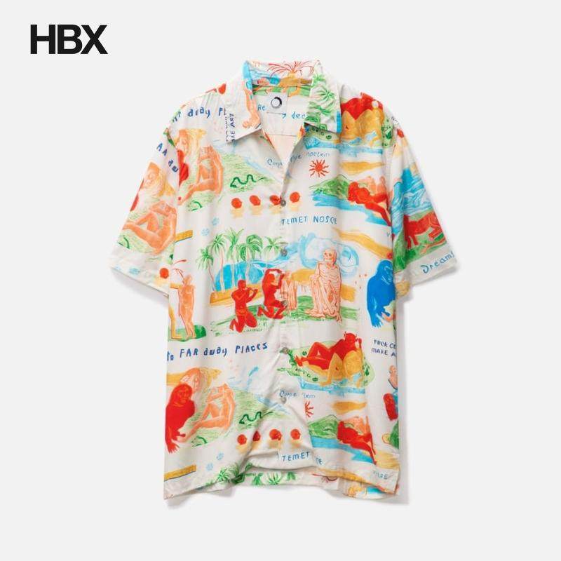 Endless Joy Faraway Places Shirt 短袖衬衫男HBX